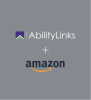 AbilityLinks logo + Amazon logo
